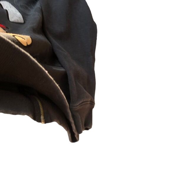 Vintage Walt Disney World Embroidered Snow White Hoodie Sweater Medium Black - Picture 5 of 16